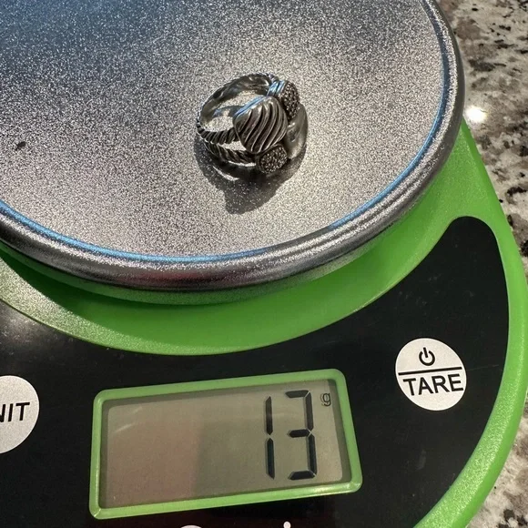 David Yurman large chiclet ring - Picture 3 of 5